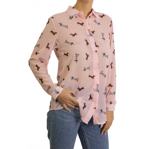 Camicia con bassotti 